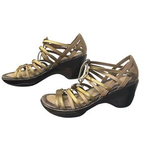 JAMBU TROY BRONZE SANDALS‎ SHOES WOMENS SIZE 7.5